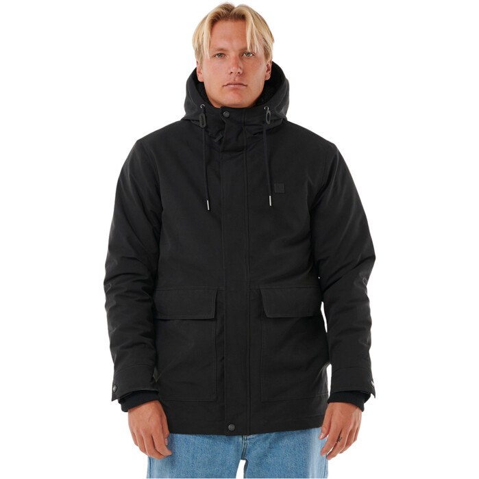 2024 Rip Curl Mnner Anti Series Exit Jacket 01DMJA - Black