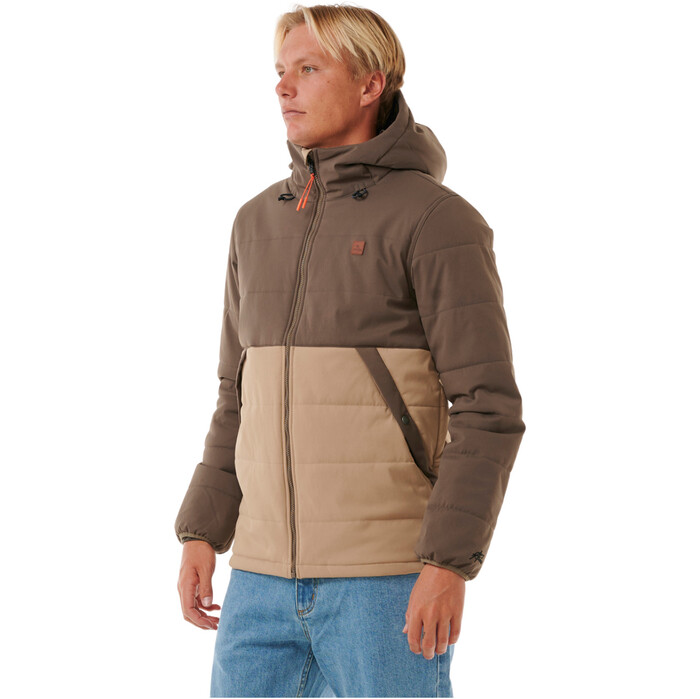 2024 Rip Curl Mnner Anti Series Ridge Jacket 01BMJA - Rock