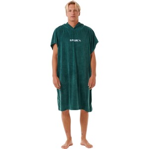 2024 Rip Curl Mnner Brand Hooded Towel 00ZMTO - Blue Green