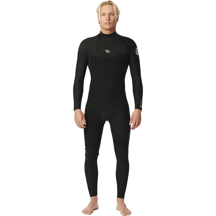 2024 Rip Curl Mens Dawn Patrol 3/2mm Back Zip Wetsuit 15BMFS - Black