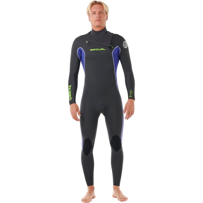 2024 Rip Curl Mnner Dawn Patrol Performance 4/3mm Brustreiverschluss Neoprenanzug 15DMFS - Wild Berry