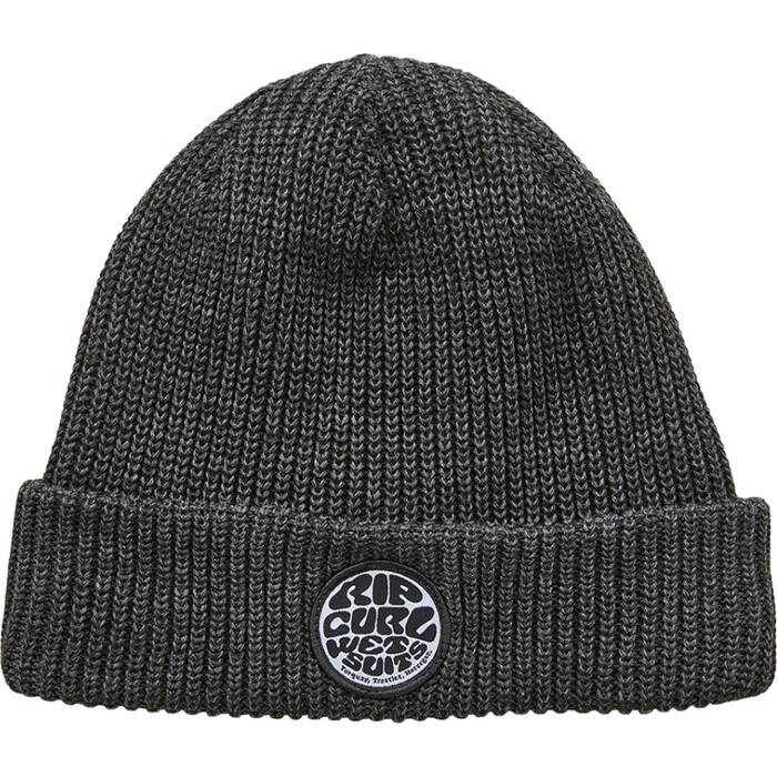 2024 Rip Curl Mnner Icons Reg Beanie 1C8MHE - Black