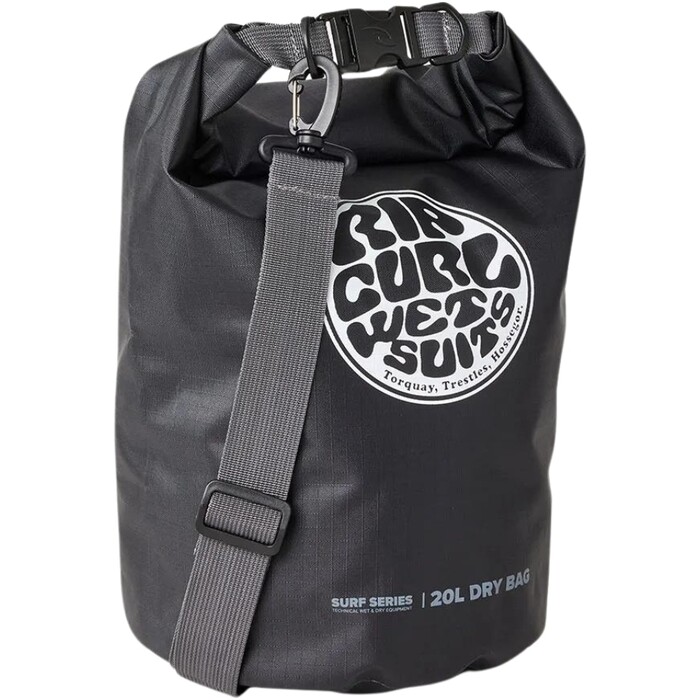 2024 Rip Curl Surf Series Barrel Bag 20L 14SMUT - Black / Grey