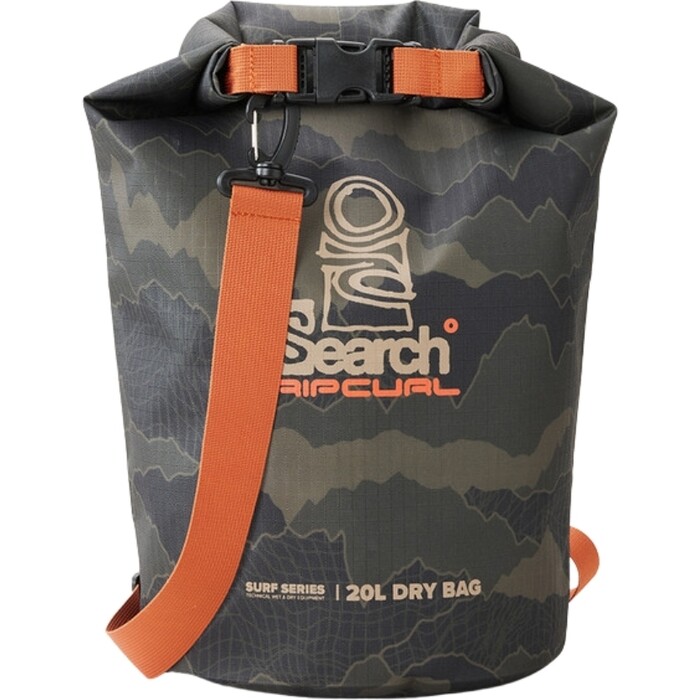 2024 Rip Curl Surf Series Barrel Bag 20L 14SMUT - Black / Olive