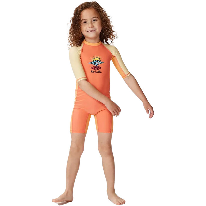 2024 Rip Curl Toddler Cosmic UV SurfSuit TNDTRV - Red Rock