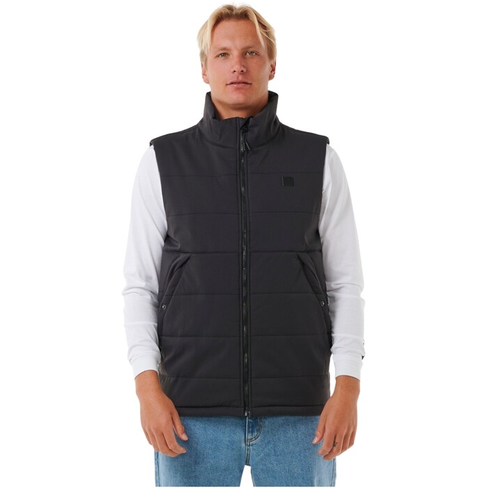 2024 Rip Curl Mens Anti Series Ridge Vest 01CMJA - Black