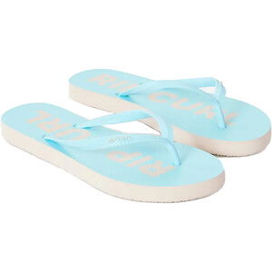 2024 Rip Curl Frauen Klassische Surf Bloom Open Toe Flip Flops 16FWOT - Sky Blue