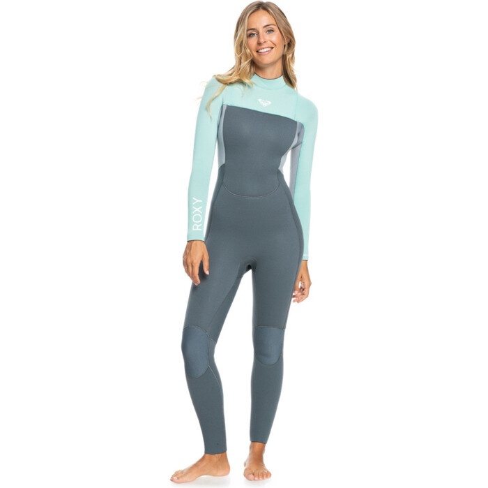 2024 Roxy Womens Prologue 3/2mm GBS Back Zip Wetsuit ERJW103155 - Ice Green