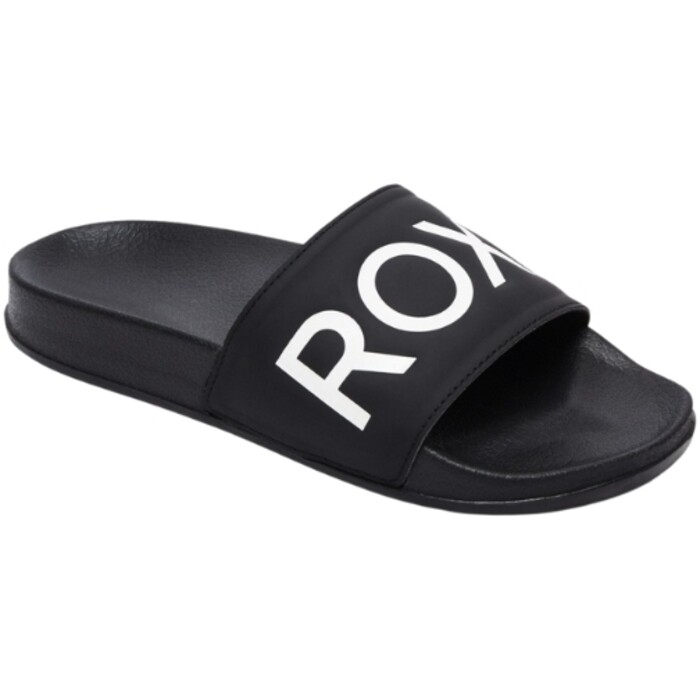 2024 Roxy Womens Slippy Slider Sandals ARJL100679 - Black FG