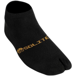 2024 Solite Knit Split Toe Heat Booster Socks 18010 - Black