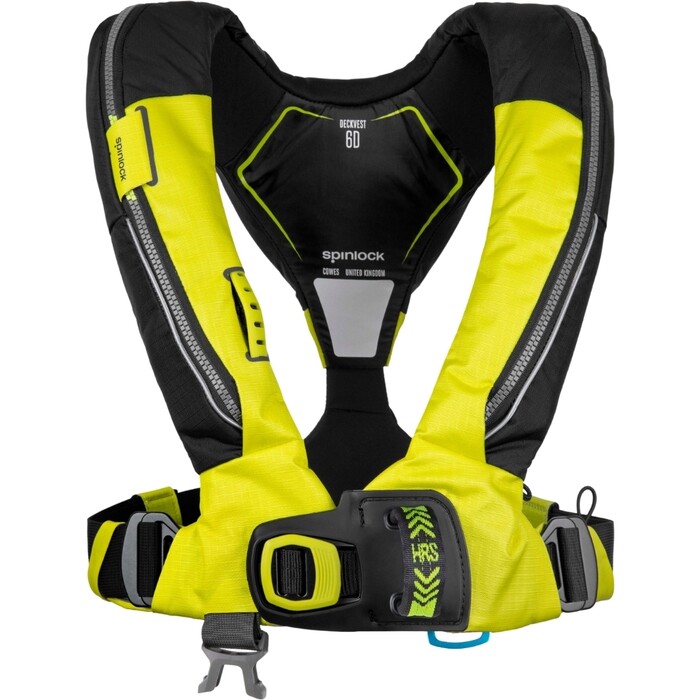 2024 Spinlock Deckvest 6d 170n Schwimmweste Mit Hrs System Dwljh6d - Gelb