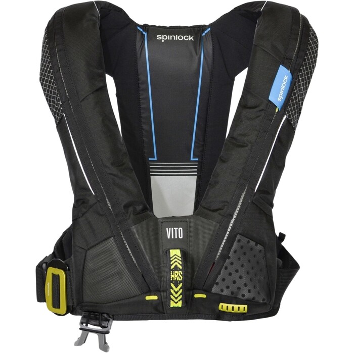 2024 Spinlock Deckvest VITO Hammar 275 Lifejacket w / HRS System  DWVTH275 - Black