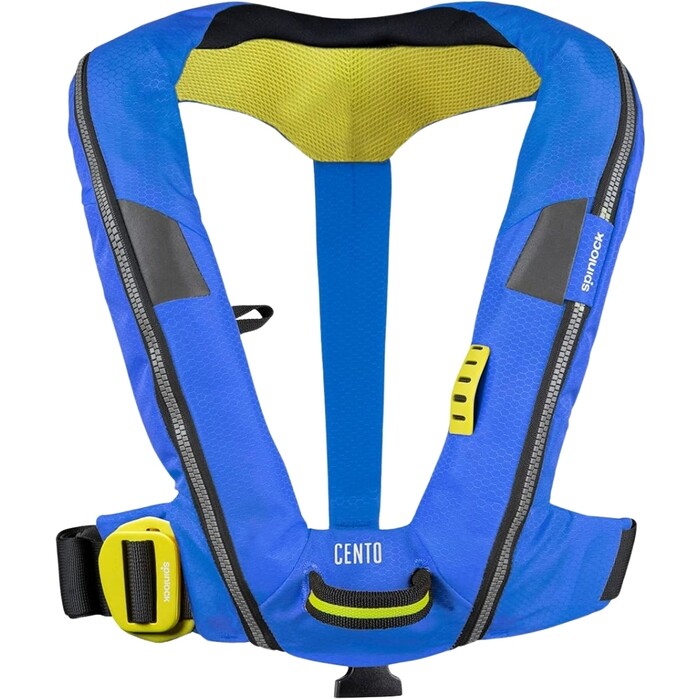 2024 Spinlock Junior Deckvest Cento 100N Auto Lifejacket DWCEN - Blue