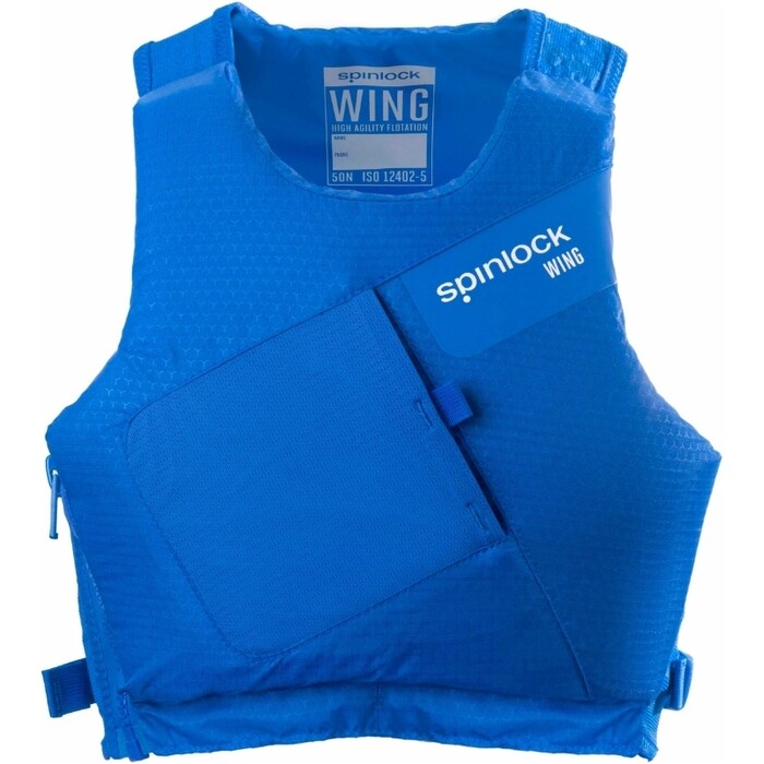 2024 Spinlock Junior Flgel Seite Reiverschluss 50n Auftriebshilfe Dwbascb - Blau