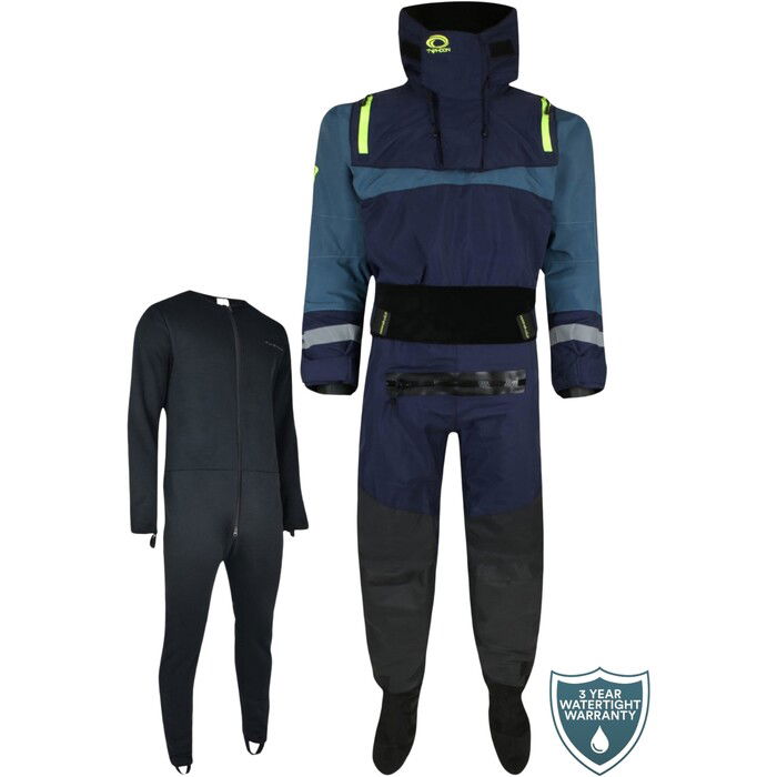 2024 Typhoon Multisport 5 Seekajak-Trockenanzug 100176  Navy / Blaugrn