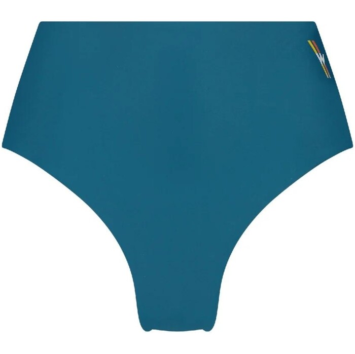 Wallien Frauen Teal 2024 Taillenhohe Wende-Bikinihose 102024001 - / Lila