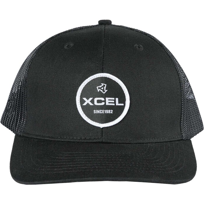 2024 Xcel Heritage Trucker Hat MAHT1TK3 - Black