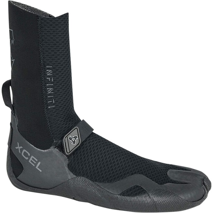 2024 Xcel Infiniti 7mm Round Toe Wetsuit Boots XW21AN077820 - Black