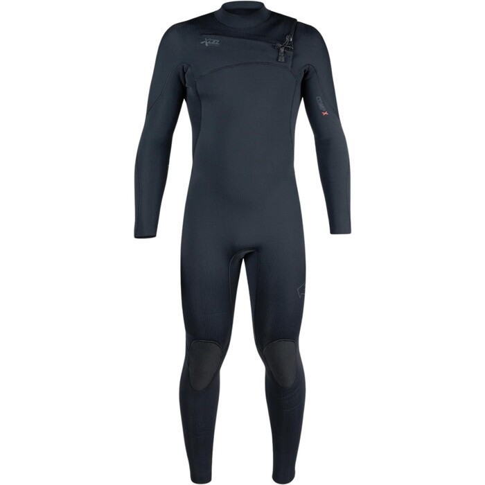 2024 Xcel Mens Comp X 4/3mm Chest Zip Wetsuit MN43C2C2 - Black