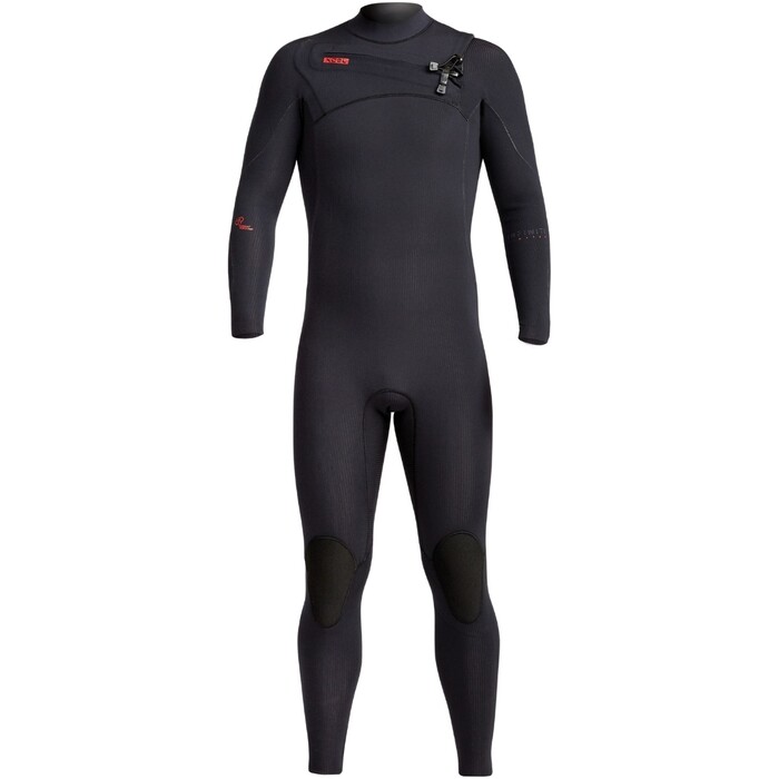 2024 Xcel Mens Infiniti 4/3mm Chest Zip Wetsuit MN43Z2L4 - Black