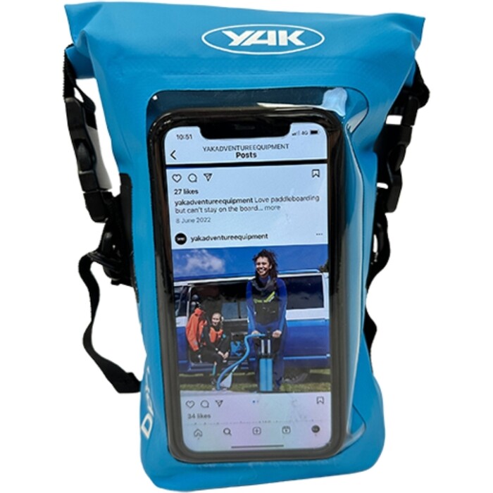 2024 Yak Drypak Phone Pouch 7003336 - Blue