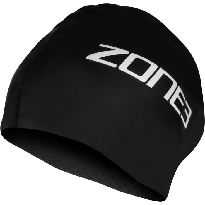 ZONE3 2024 Extra Lange Haar-Badekappe SA24XLCAP101 - Black