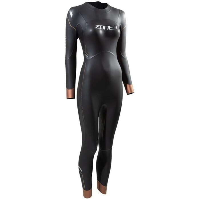 2024 ZONE3 Frauen Thermal Agile Neoprenanzug WS22WTAG101 - Black / Gold