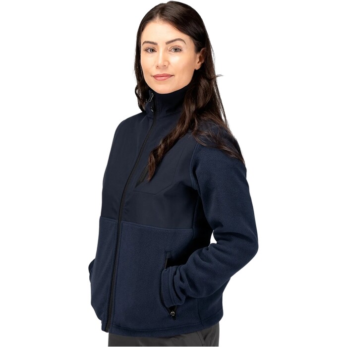 2024 Zhik Womens Hybrid Fleece Jacket JKT-0035-W - Midnight Blue