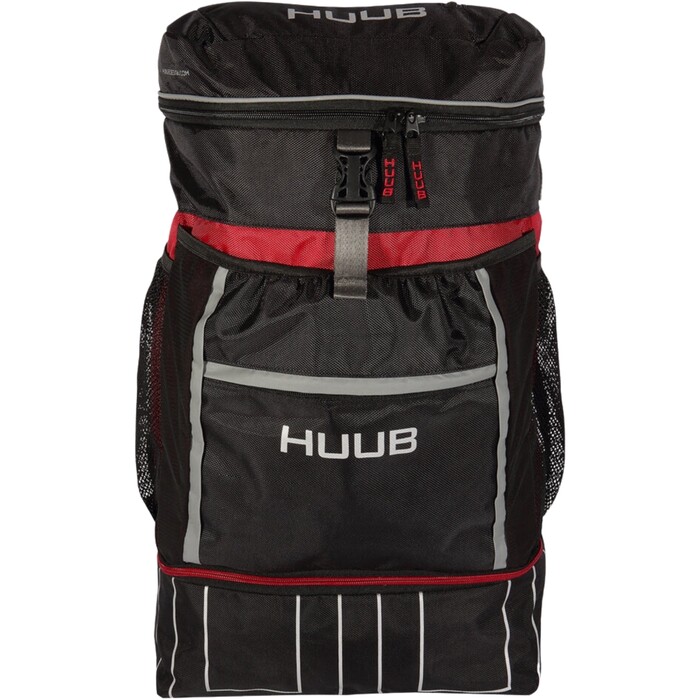 2025 Huub Transition II Rucksack A2-HB19BR - Black / Dunkelrot