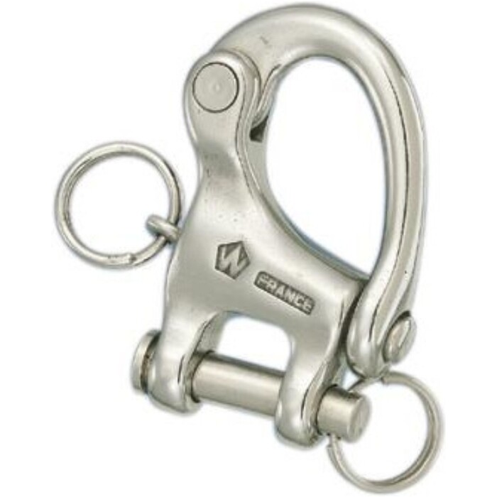 2025 Wichard HR Snap Shackle with Clevis Pin WR2293 - Silver