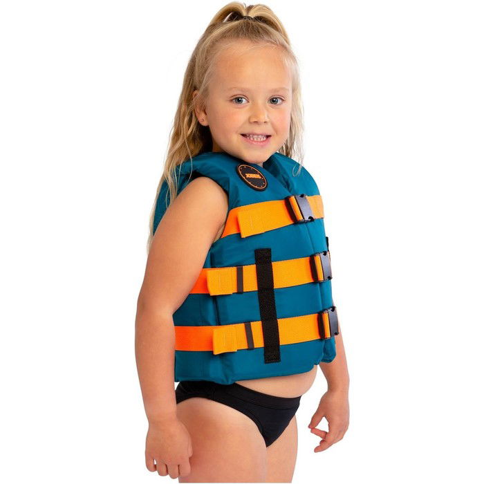 2024 Jobe Junior Nylon Life Vest 2448230 - Teal