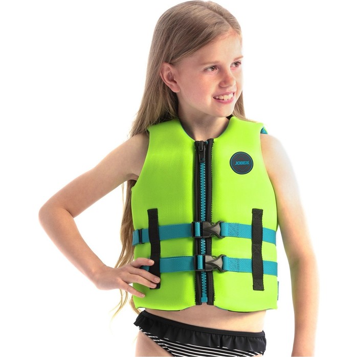 2024 Jobe Junior Neoprene Life Vest 244921012 - Lime Green