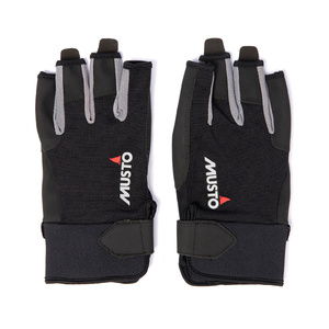 2024 Musto Essential Kurzfingerhandschuhe Augl003 - Schwarz