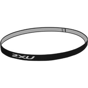 2024 2XU Skinny Stirnband 2er-Pack Black UQ5692f