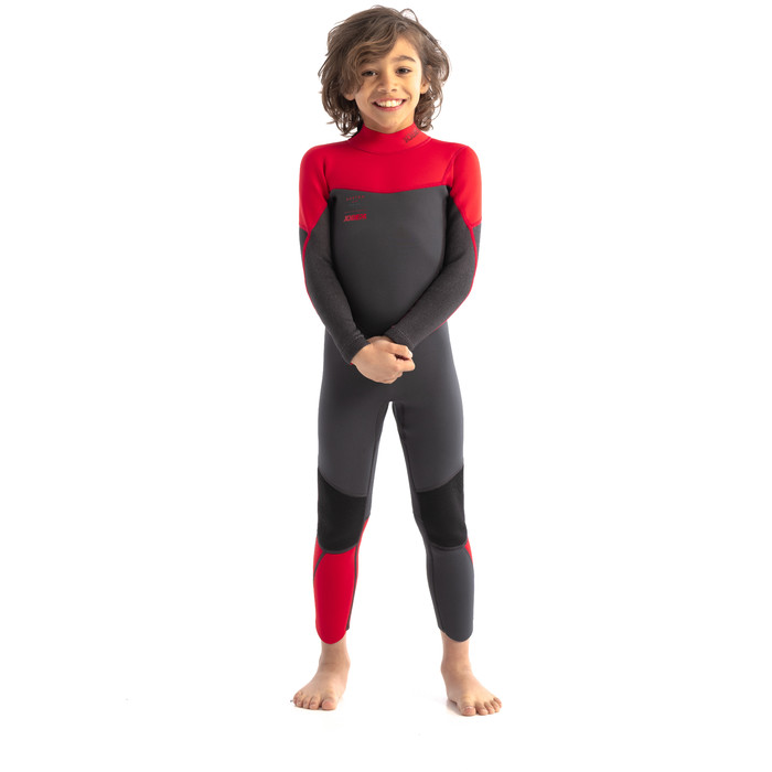 2024 Jobe Junior Boston 3/2mm Back Zip Wetsuit 3035210 - Red