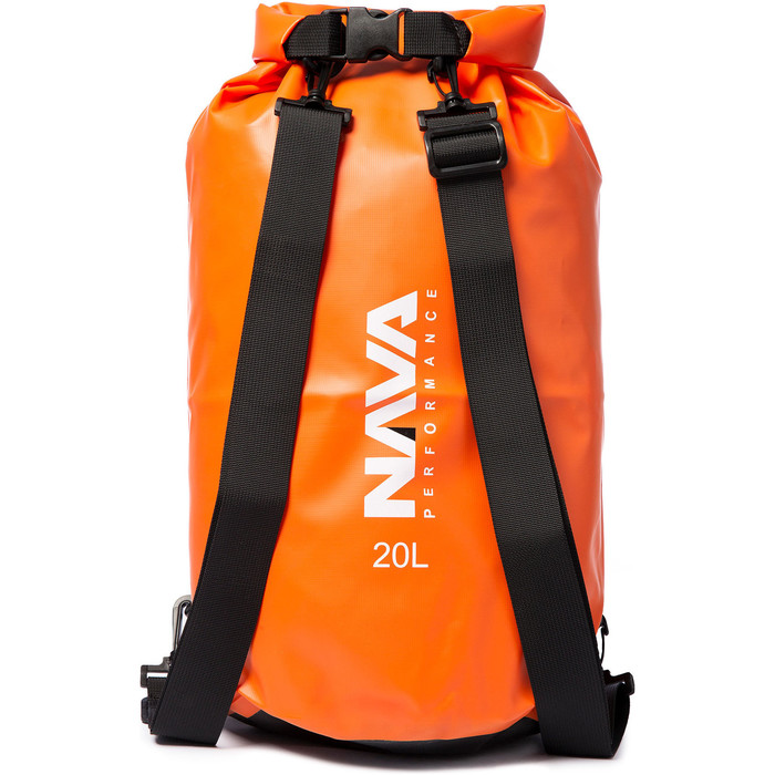 2024 Nava Performance 20L Drybag With Backpack Straps NAVA002 - Orange