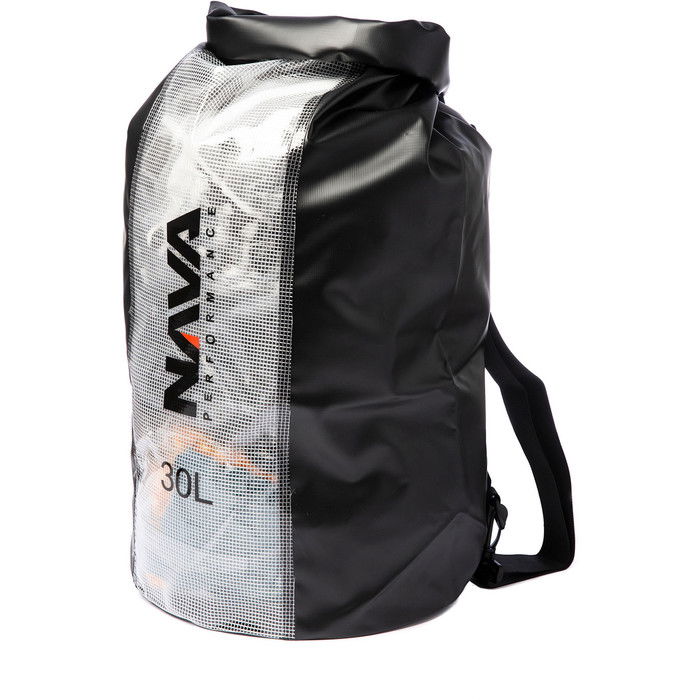 2024 Nava Performance 30L Drybag With Backpack Straps NAVA004 - Black