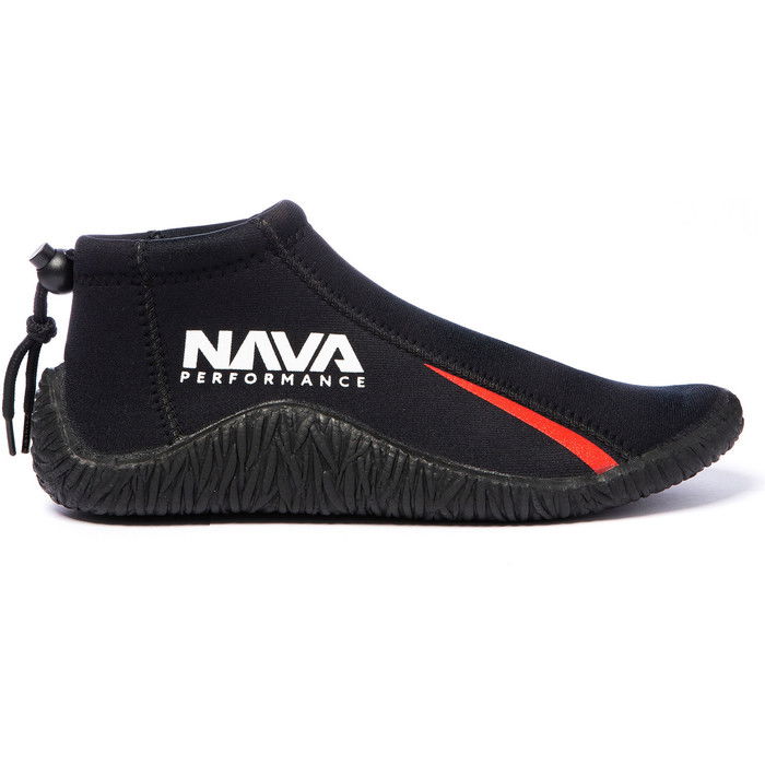 2024 Nava Performance Low-Cut 3mm Neoprene Boots NAVABT01 - Black