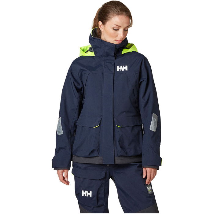 2024 Helly Hansen Womens Pier Coastal Sailing Jacket 34177 - Navy