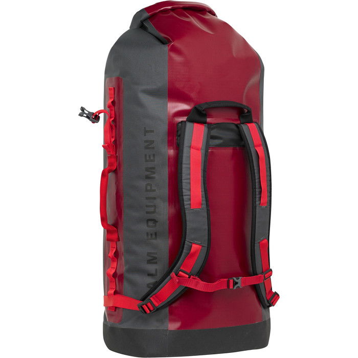 2024 Palm River Trek 100L Dry Back Pack 12348 - Chilli / Jet Grey