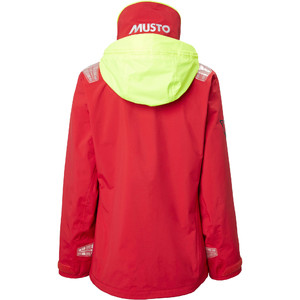 2022 Musto Womens BR1 Inshore Sailing Jacket 81221 - True Red