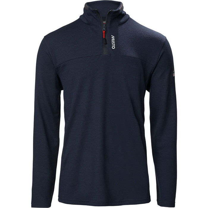 2022 Musto Mnner Sardinia 1/2 Zip Fleece 82018 - Navy