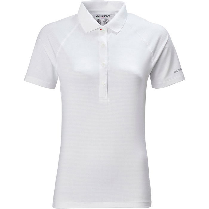 2024 Musto Frauen Evolution Sunblocker Polo 2.0 81156 - Wei