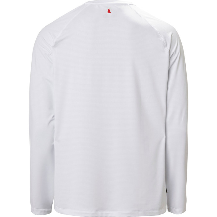 2024 Musto Mens Evolution Long Sleeve Sunblock Tee 2.0 81155 - White