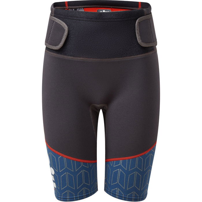 2024 Gill Junior Zenlite 2mm Flatlock Neoprene Shorts 5004J - Graphite