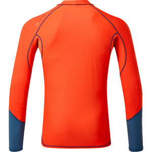 2023 Gill Mnner Pro Langrmelige Lycra-Weste 5020 - Orange