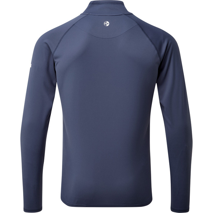 2023 Gill Herren Uv Tec Zip Neck Top Uv009 - Ocean