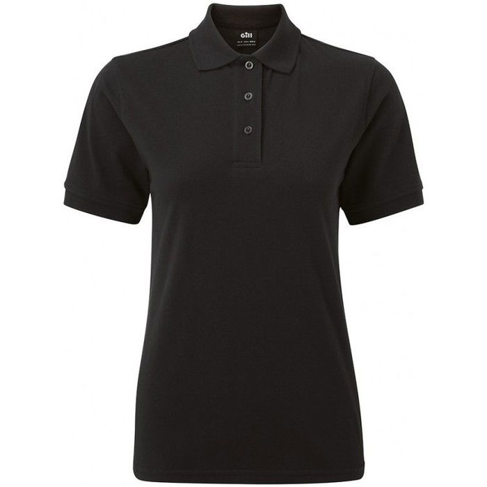 2023 Gill Damen Poloshirt Cc013w - Schwarz