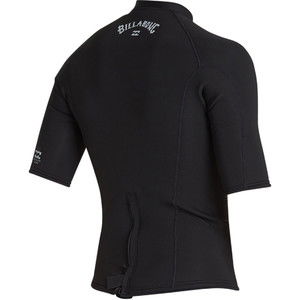 2020 Billabong Mens Absolute 2mm Short Sleeve Neoprene Jacket S42M74 - Black