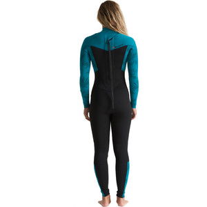 2020 Billabong Frauen Furnace Synergy 4/3mm Back Zip Anzug S44g53 - Meerjungfrau